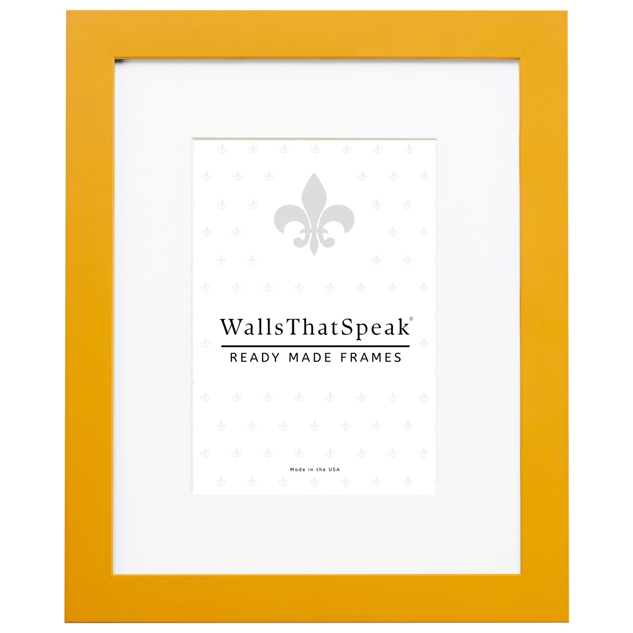 5x7 Matted Picture Frame, Confetti 0.875 Inch Wood Moulding, Wall Display Frame for Art, Posters, or Photos by wallsthatspeak